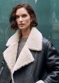 Faux Fur Aviator