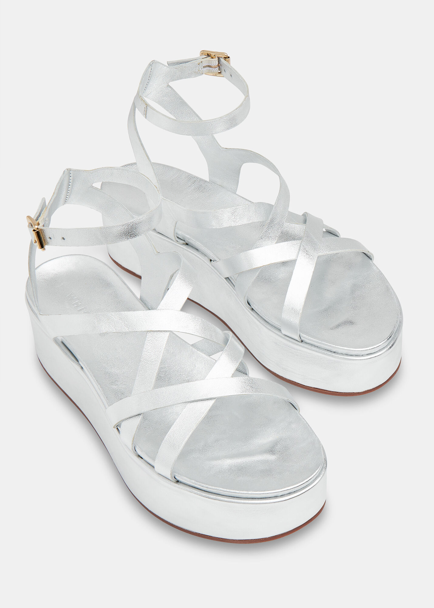 Whistles silver best sale sandals