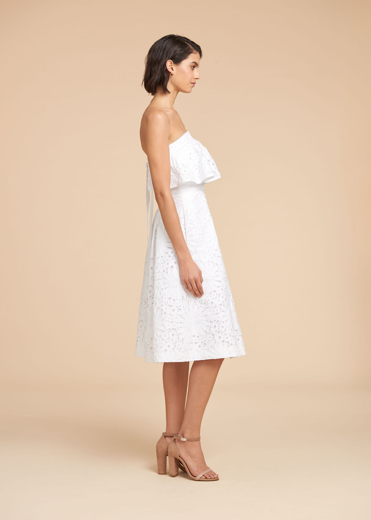 Whistles – Vivian Wedding Dress Robes de mariée courtes The Wedding Explorer