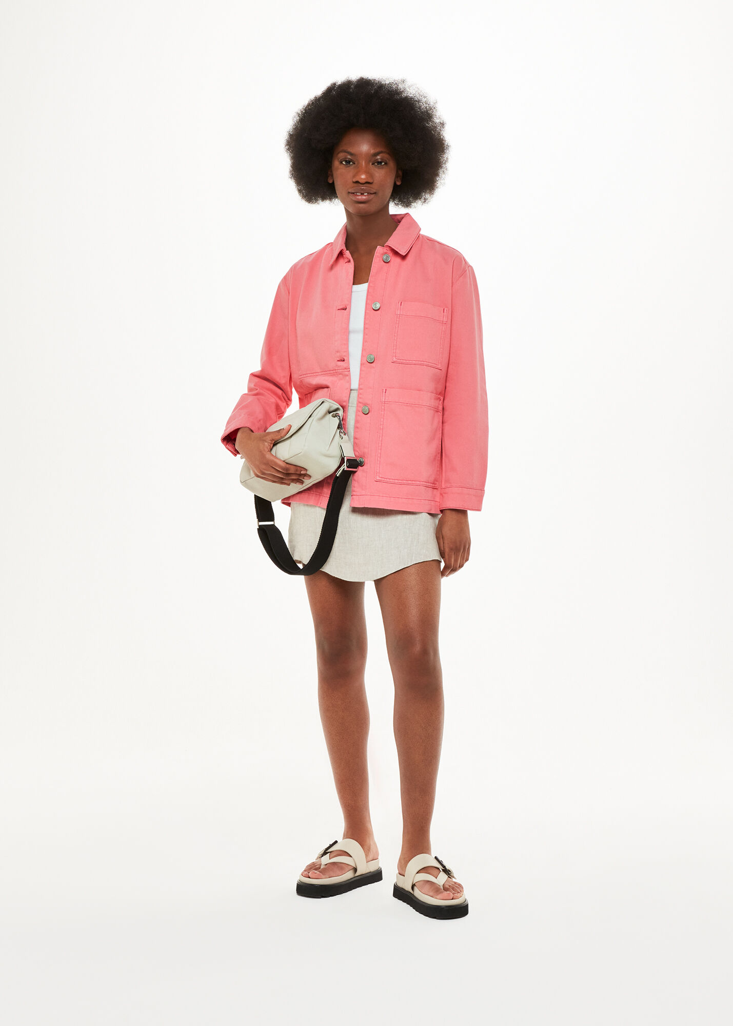 Pink Sylvia Jacket WHISTLES