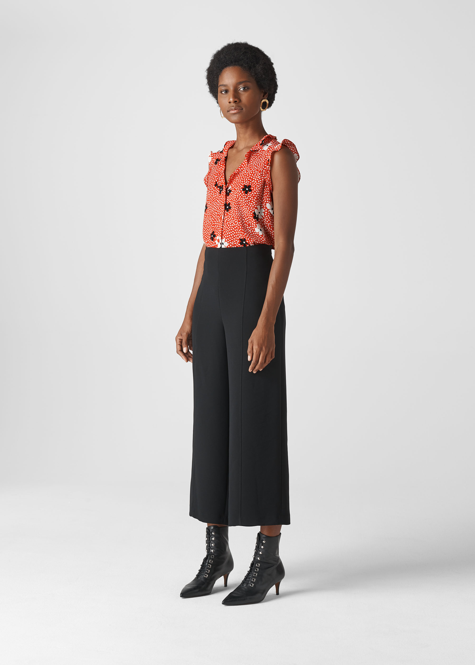 Whistles confetti floral dress outlet
