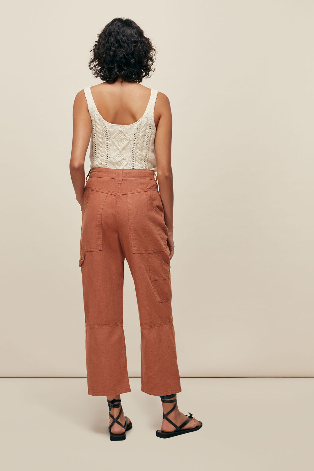 Amenia Cargo Trouser Pink
