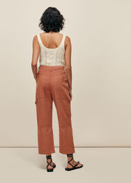 Amenia Cargo Trouser Pink