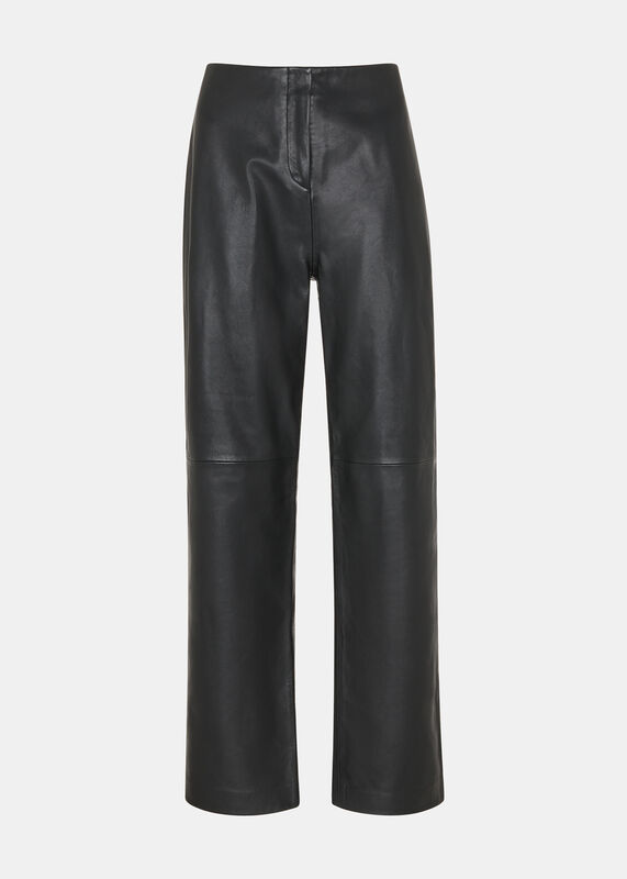 Black Ultimate Leather Pants 