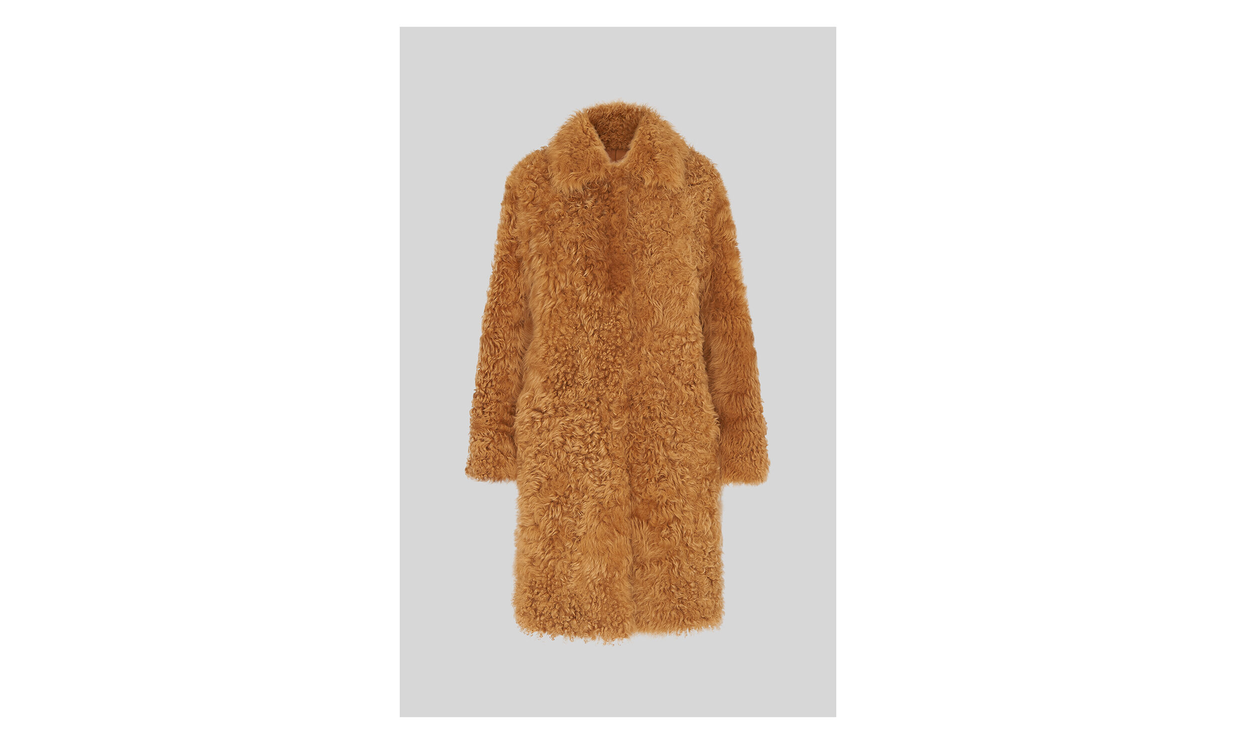Sheepskin teddy coat cheap