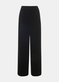 Petite Full Length Velvet Trouser