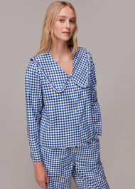 Gingham Collar Pyjamas