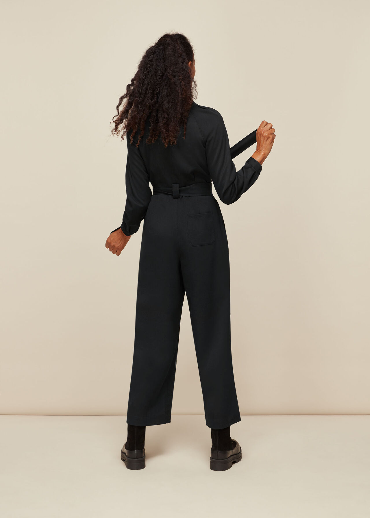 Tie Front Jumpsuit