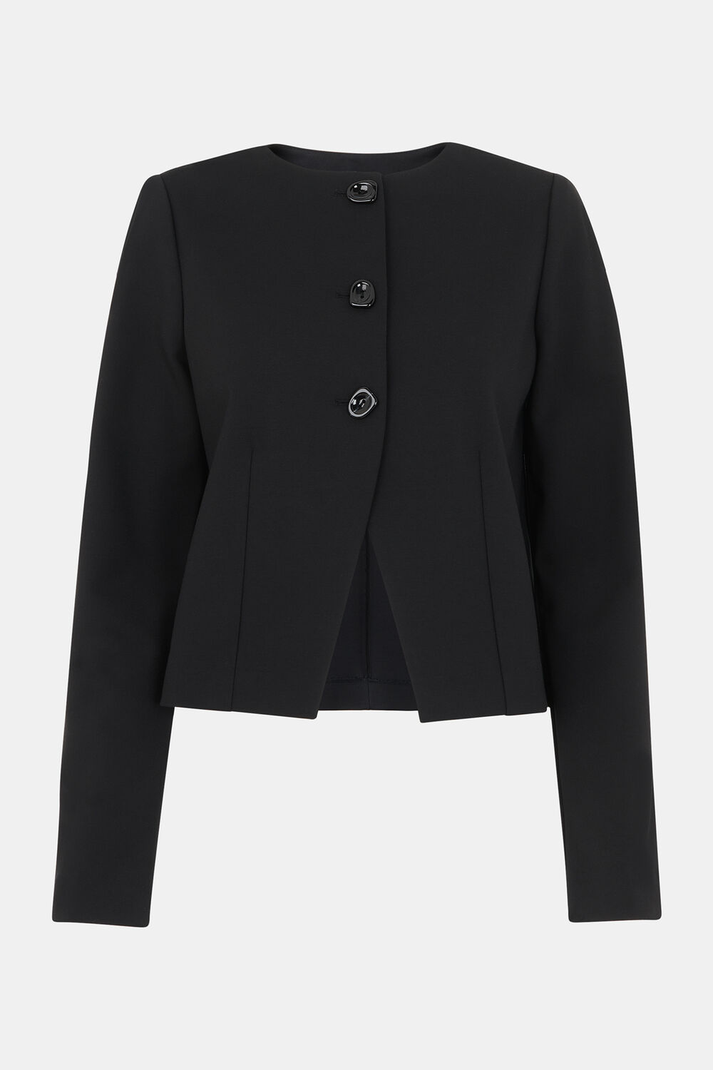 Petite Anne Ponte Button Jacket