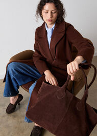 Leandra Suede Tote Bag