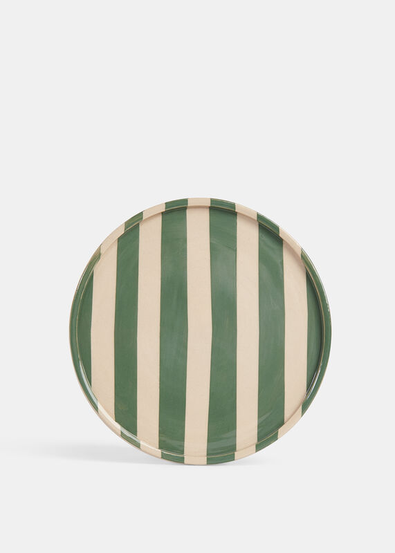 KS Duci Stripe Dinner Plate