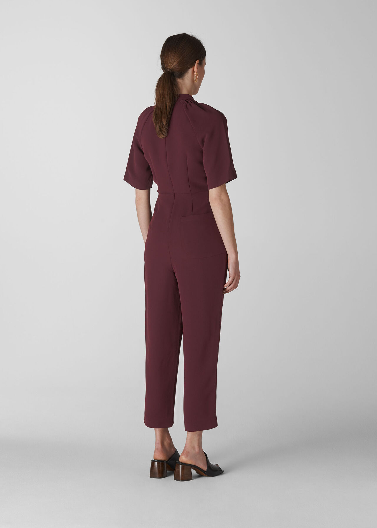 Devyn Crepe Jumpsuit