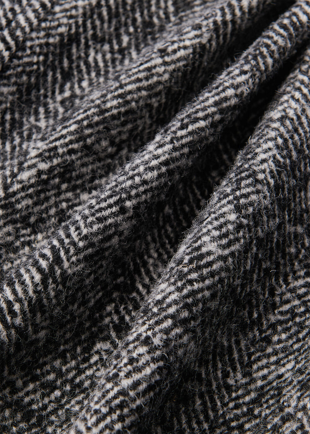 Romy Herringbone Boucle Coat