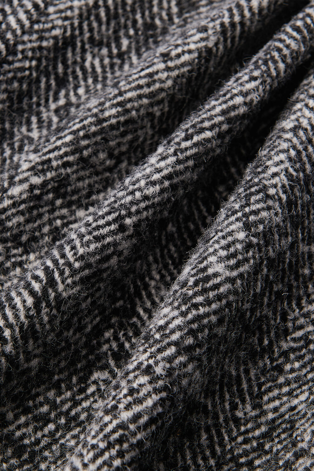 Romy Herringbone Boucle Coat