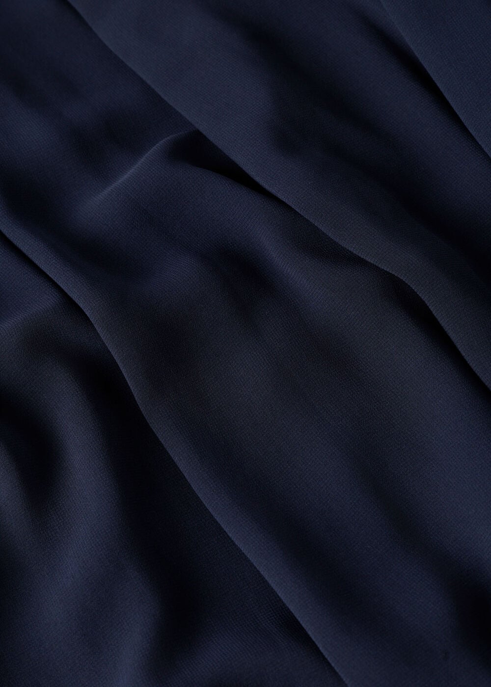 Draped Bubble Hem Skirt