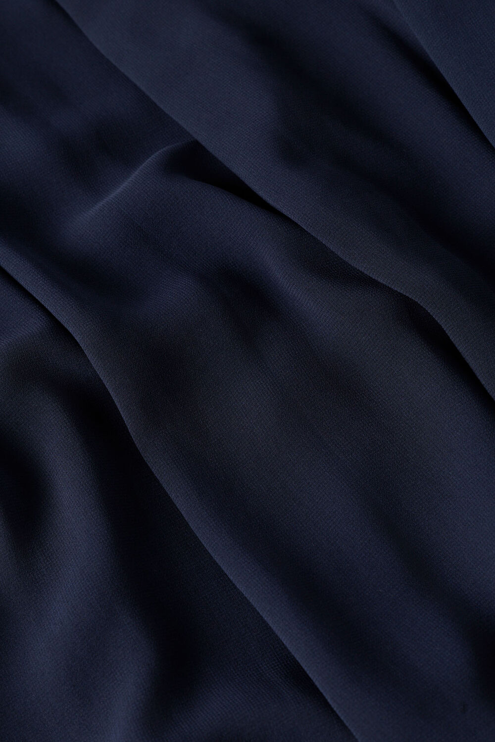 Draped Bubble Hem Skirt