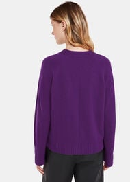 Wool Relaxed Pocket Cardigan