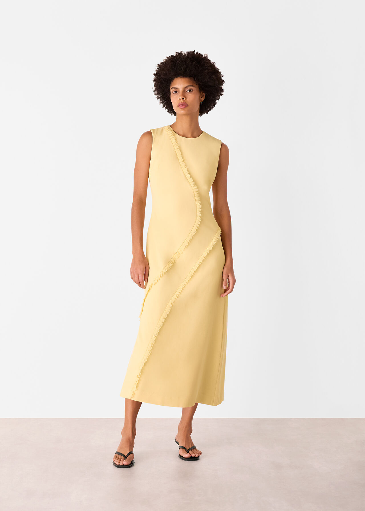 Deana Textured Detail Dress