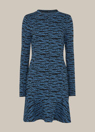 Tiger Leopard Flippy Dress