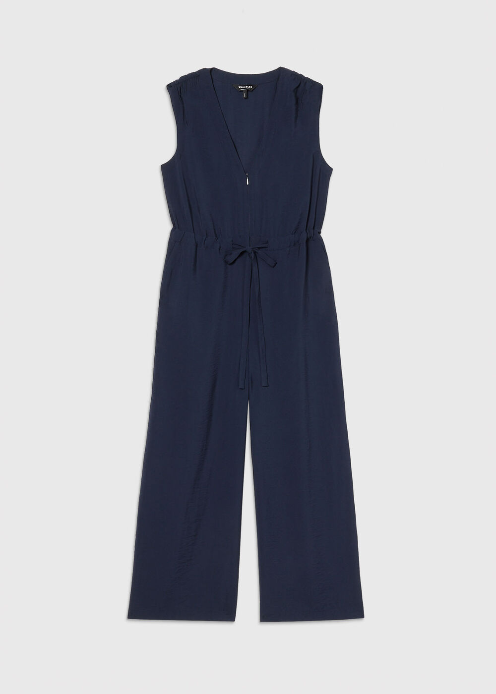 V Neck Sleeveless Jumpsuit