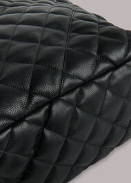 Lyle Leather Quilted Tote Bag