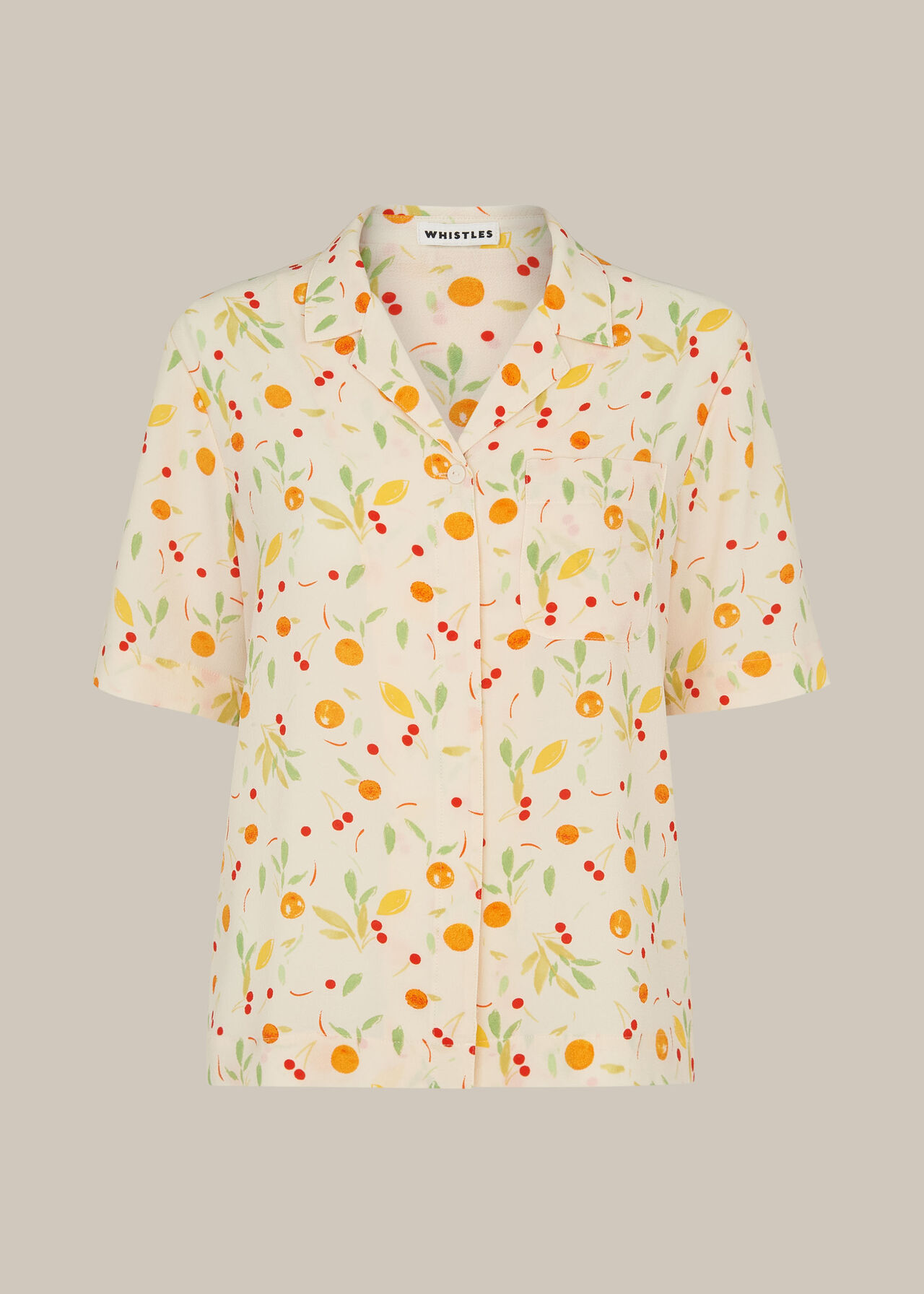 Fruit Print Shirt