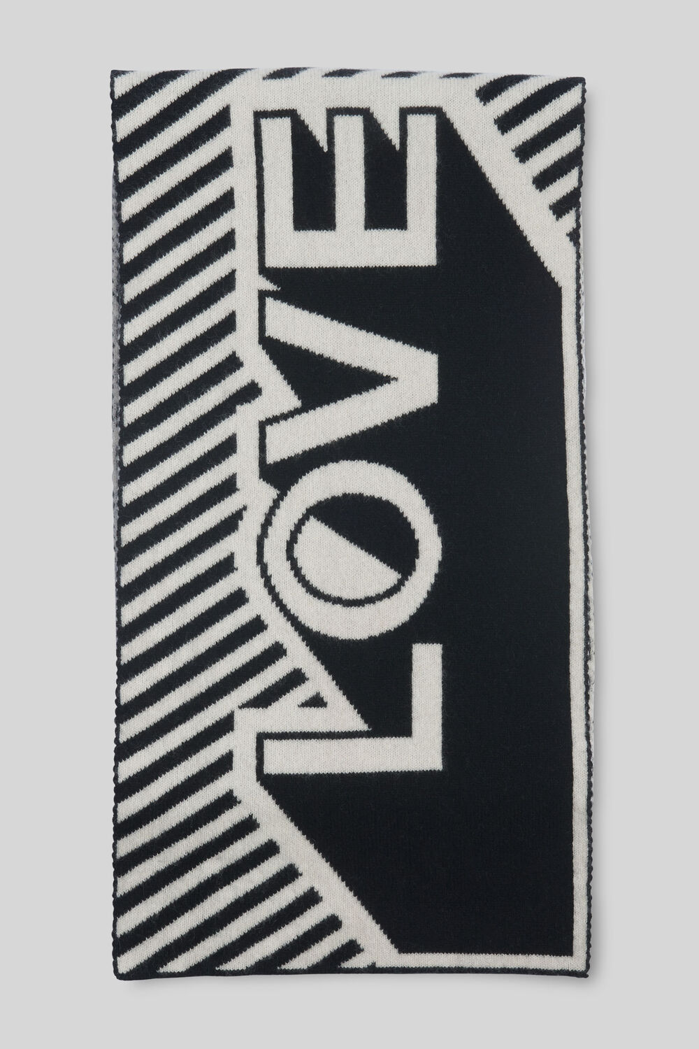 Green Thomas Love Scarf Black/White