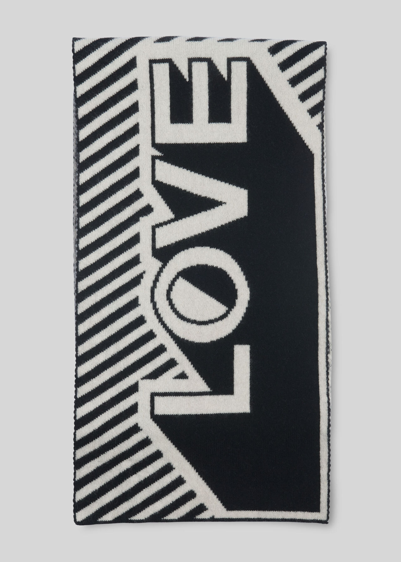 Green Thomas Love Scarf Black/White