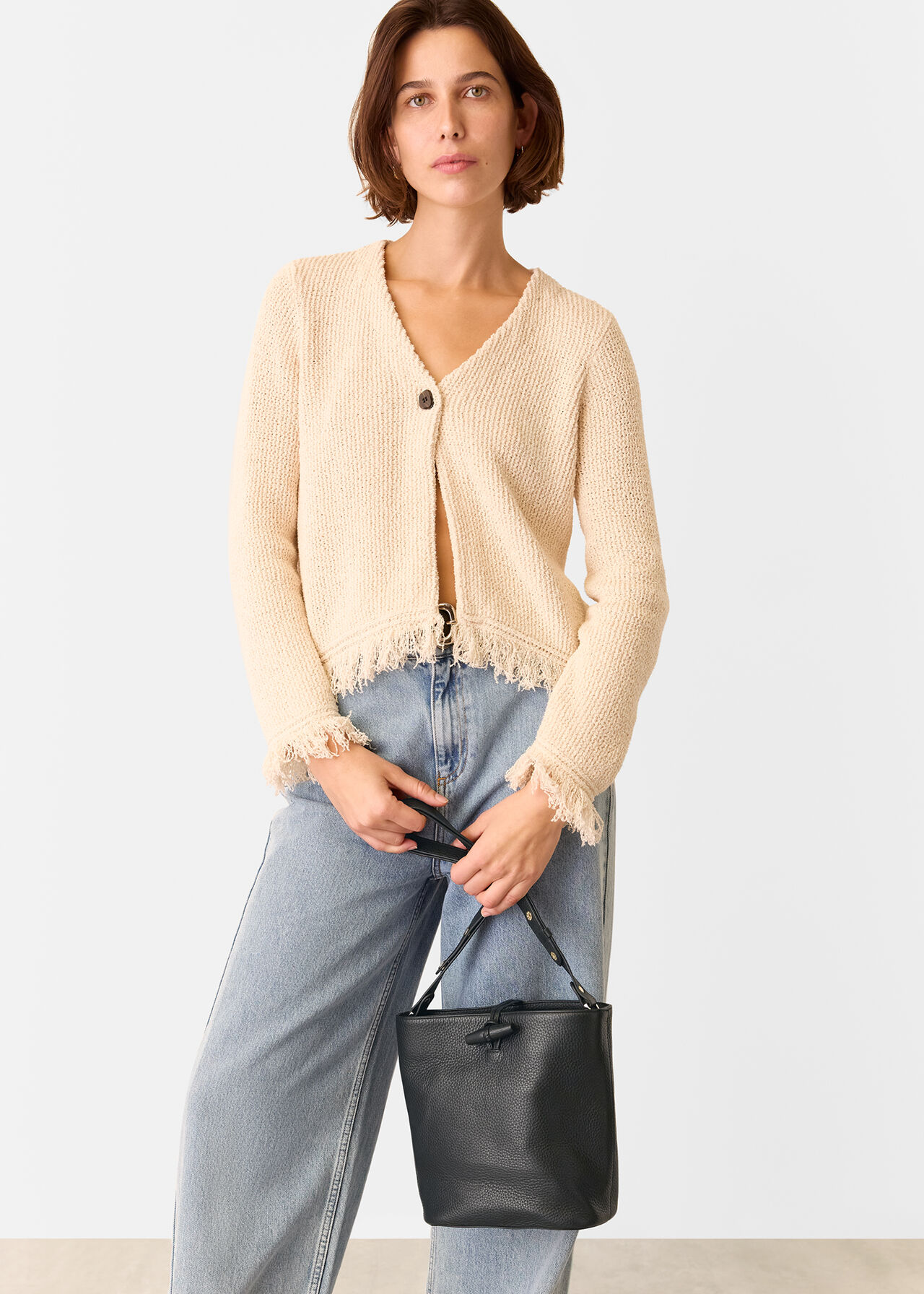 Cleo Toggle Bucket Bag
