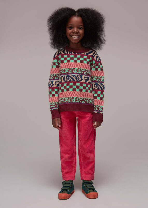 Mix Jacquard Sweater