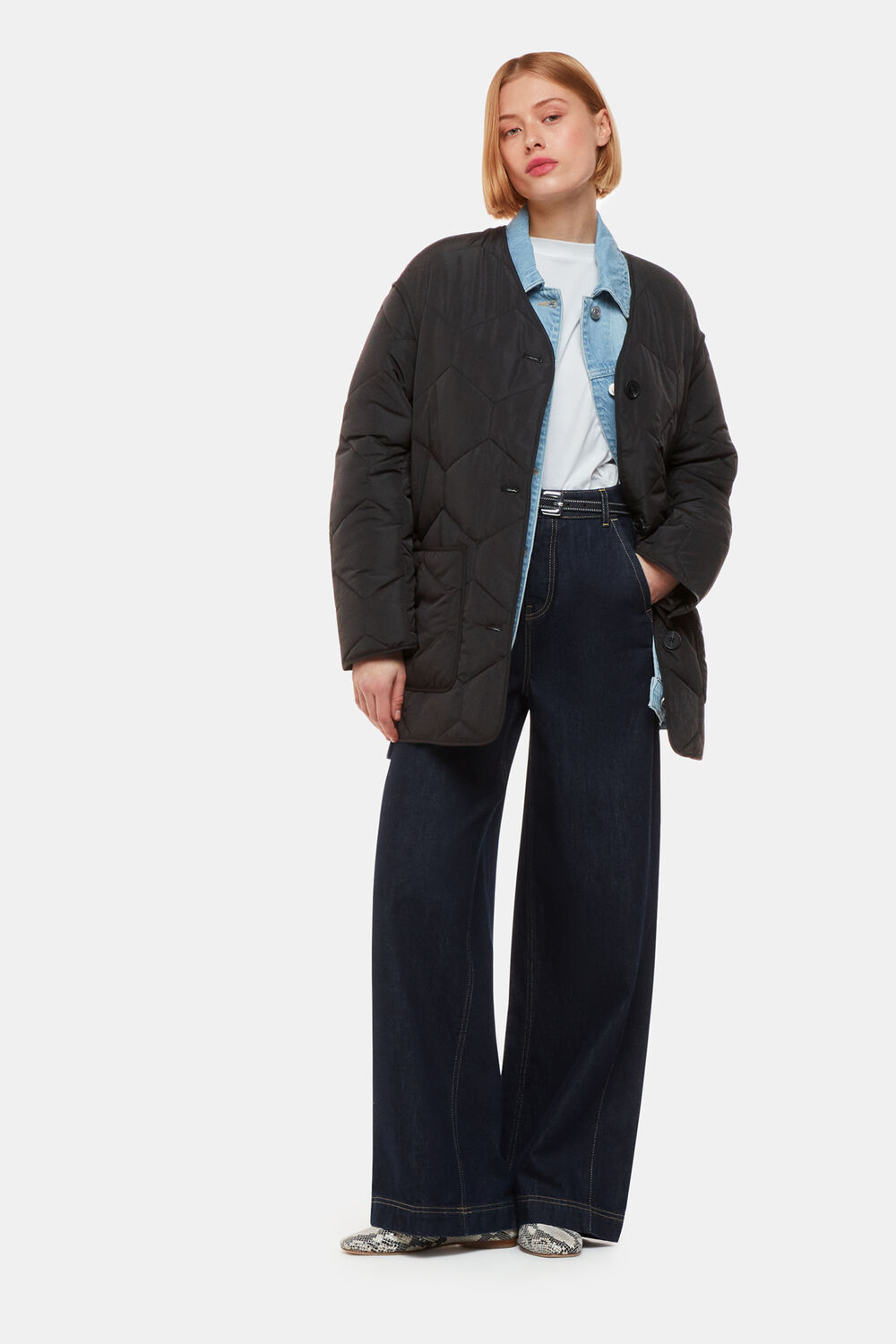 Rita Short Quilted Coat