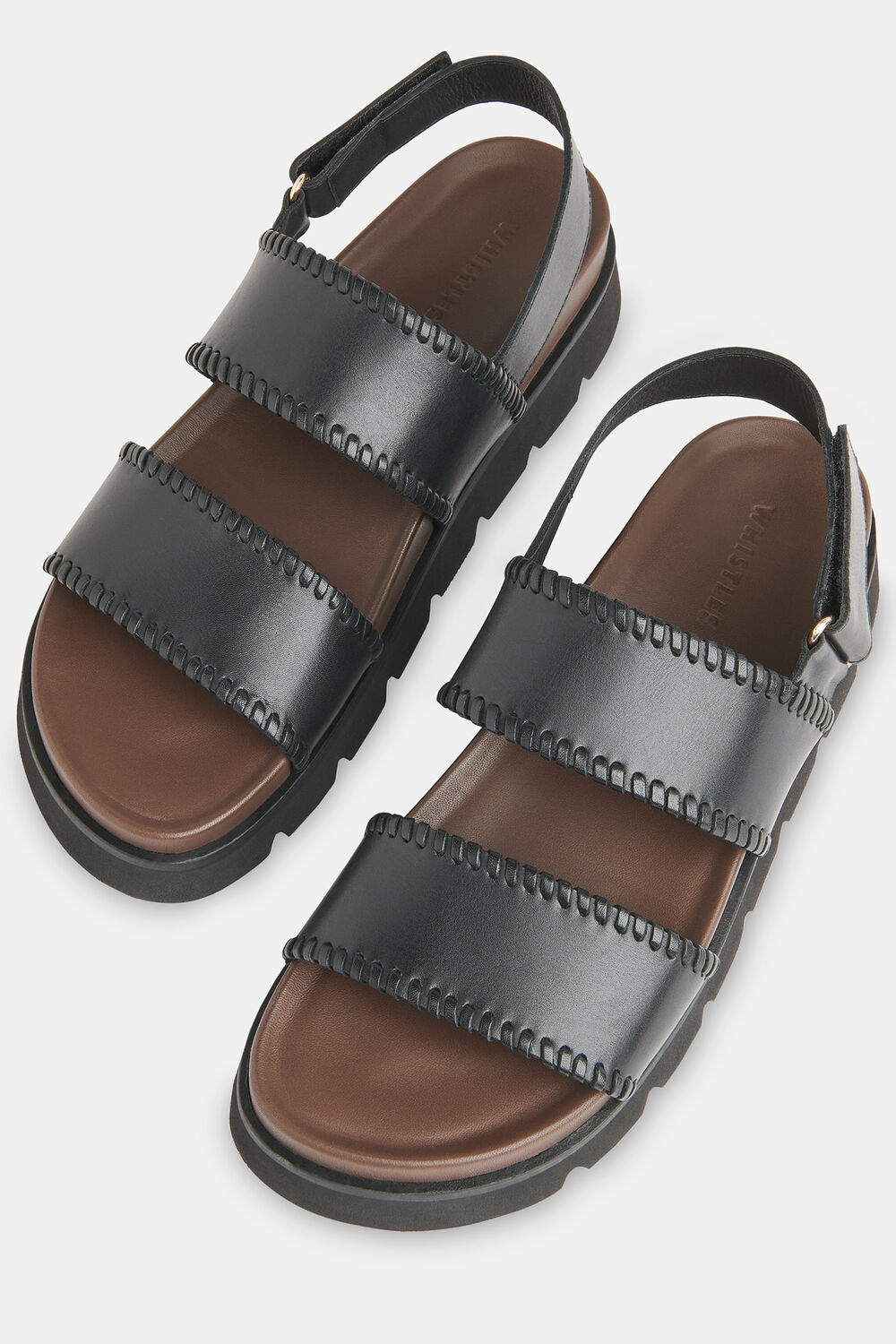 Ruben Whipstitch Velcro Sandal