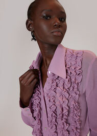 Whistles X Hai Ruffle Blouse