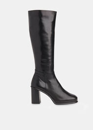 Clara Knee High Heeled Boot