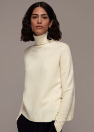 Roll Neck Wool Knit