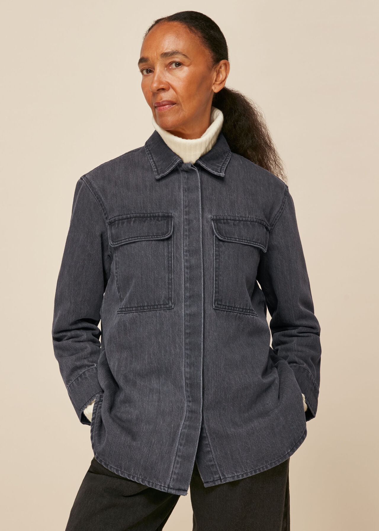 Masie Denim Overshirt