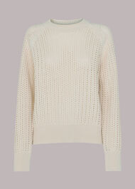 Pointelle Sweater