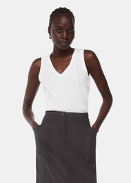 Ellis V Neck Jersey Vest