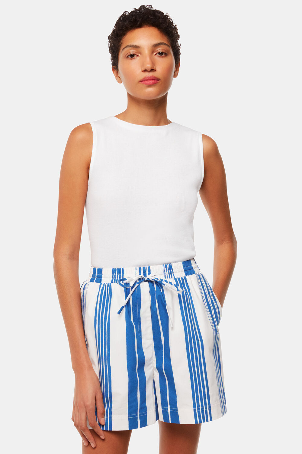 Painted Stripe Shorts