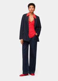 Emilia Twist Front Blouse