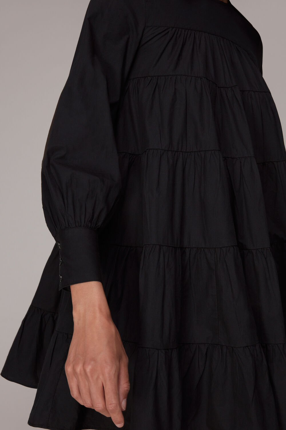 Ronnie Cotton Tiered Dress