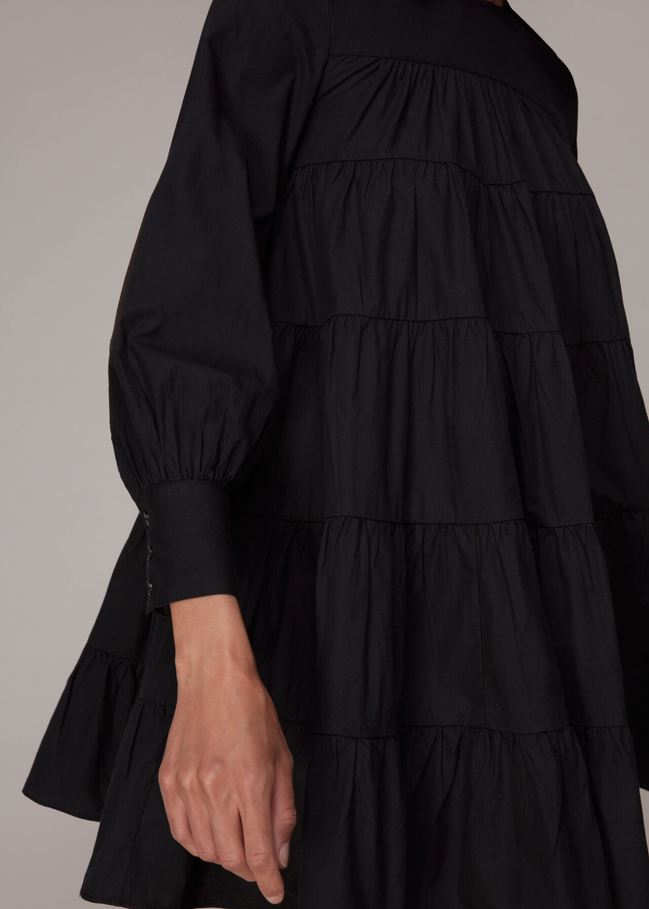 Ronnie Cotton Tiered Dress
