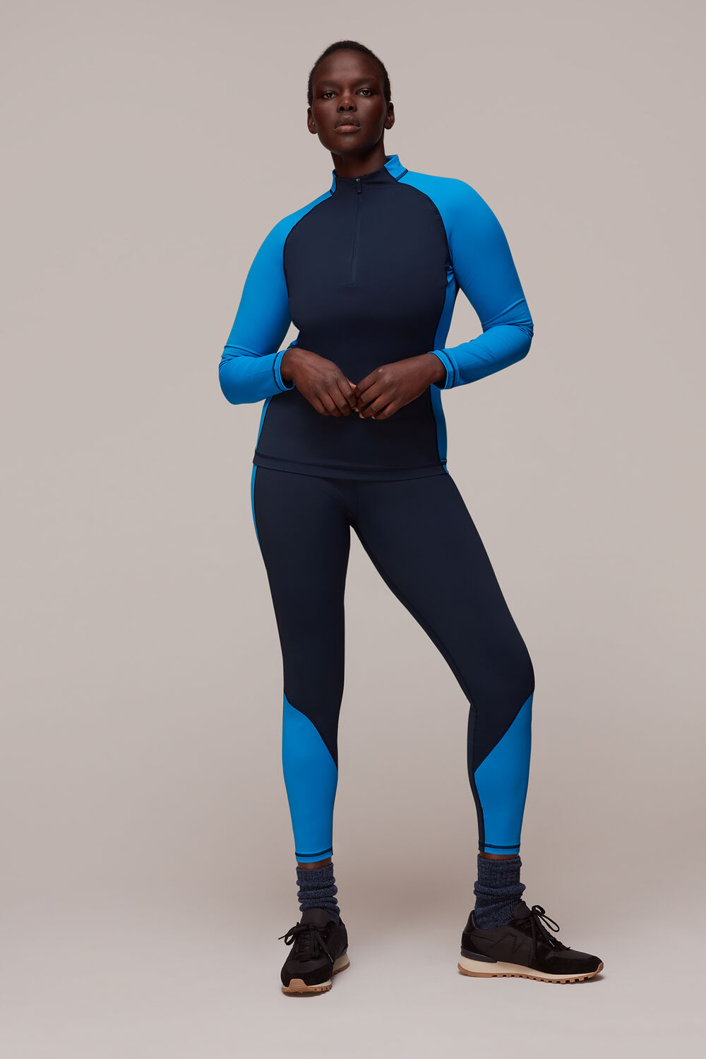 Panel Layer Sports Top