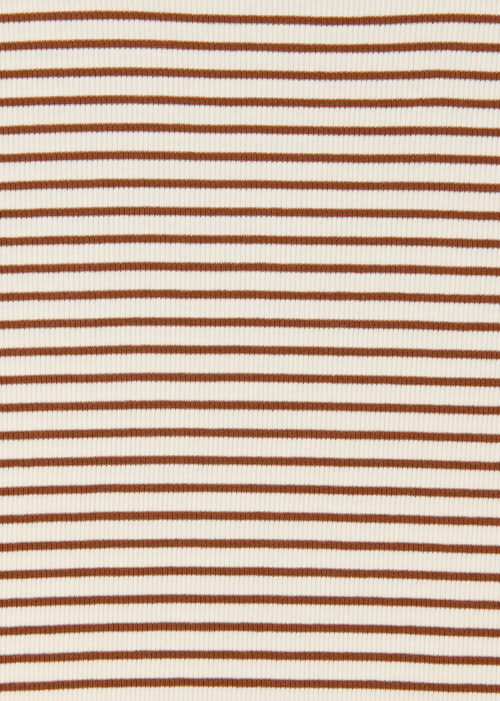 Stripe Crew Neck Jersey Top