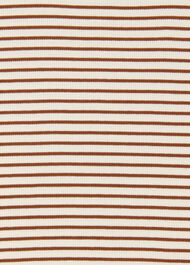 Stripe Crew Neck Jersey Top