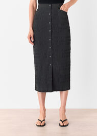 Sienna Plisse Midi Skirt