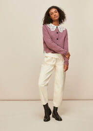 Reversible Merino Mix Cardigan