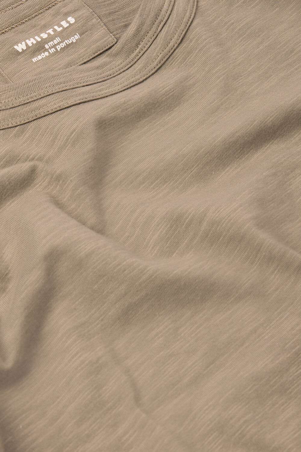 Sage Green Rosa Double Trim T-Shirt