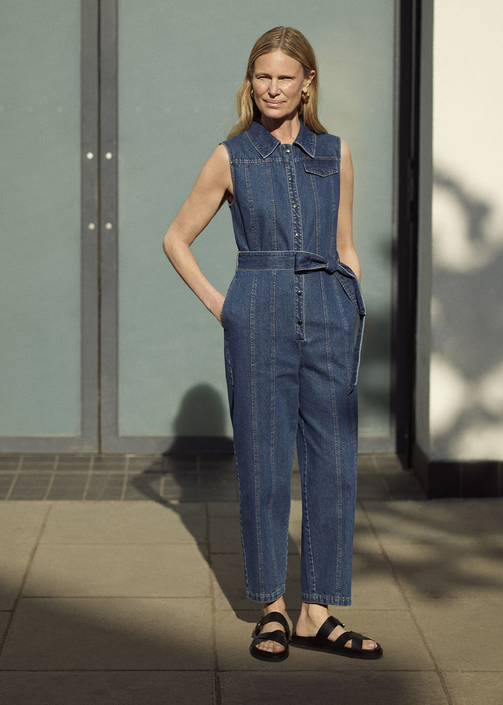 Barrel Leg Jumpsuit