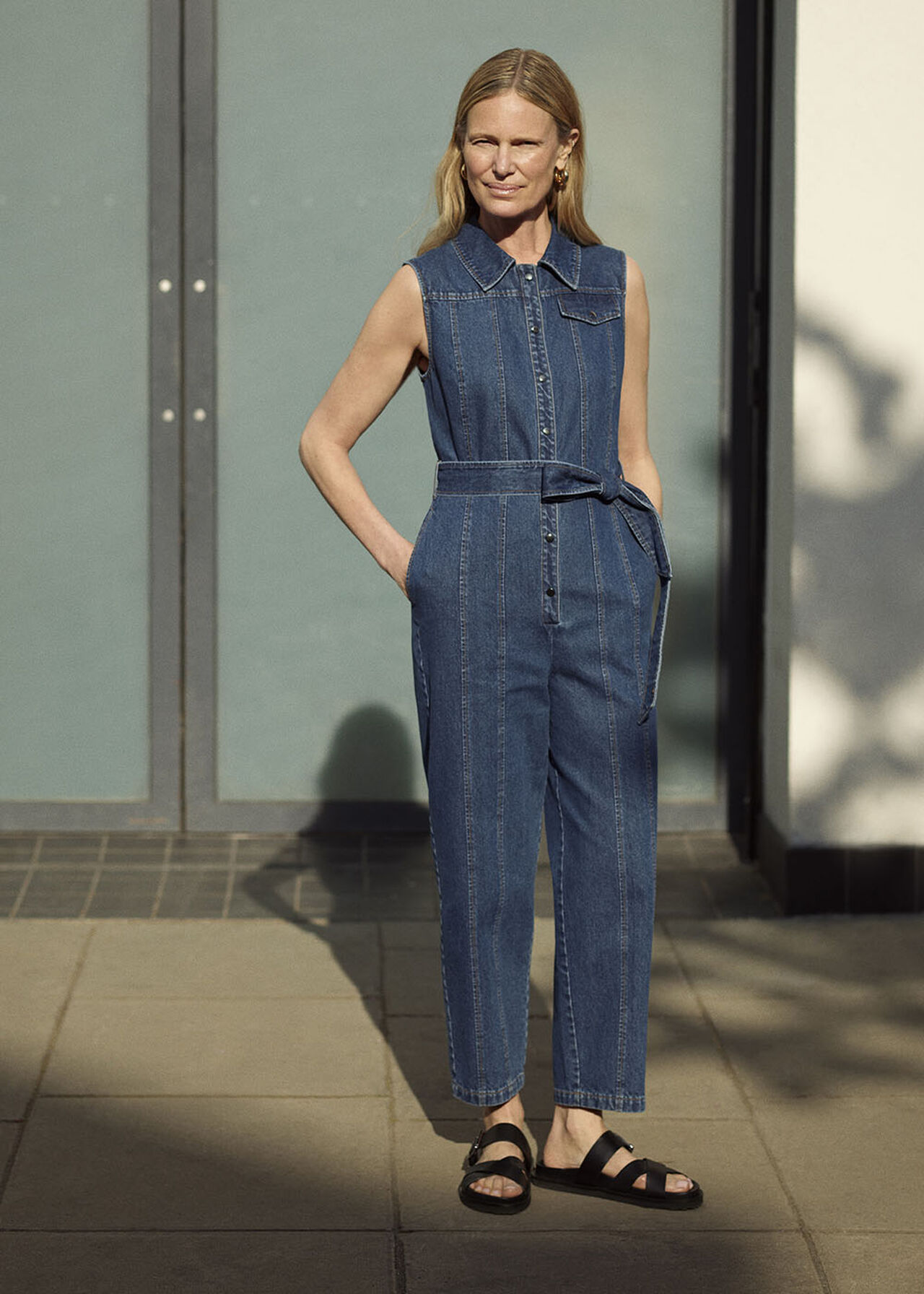 Barrel Leg Jumpsuit
